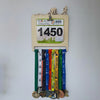 Porte dossards course à pied personnalisé en bois - Cadeau runner