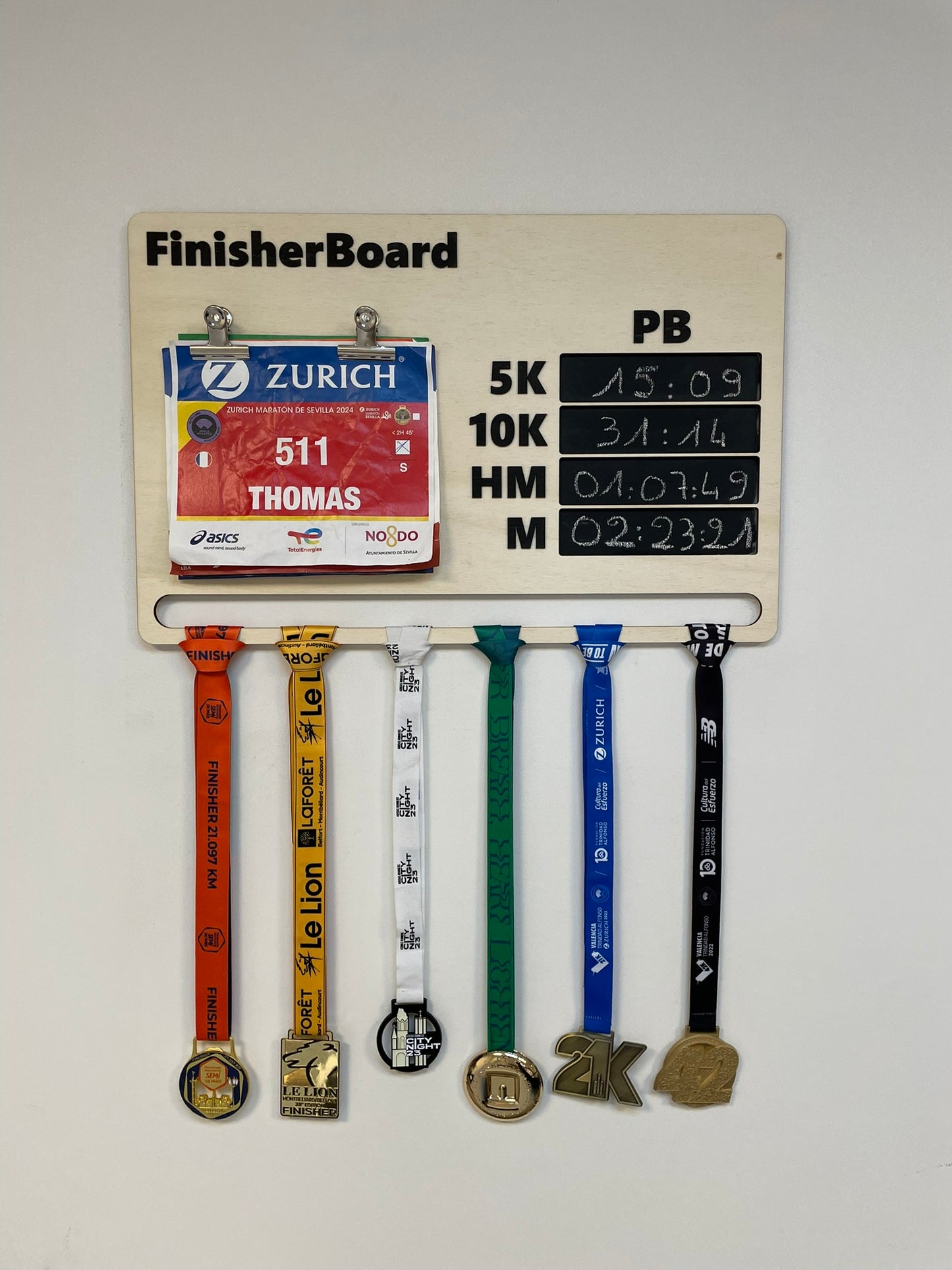 FinisherBoard Wood&Black