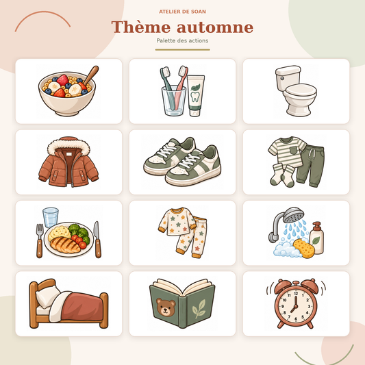 Tableau routine enfant personnalisé – Les Rituels