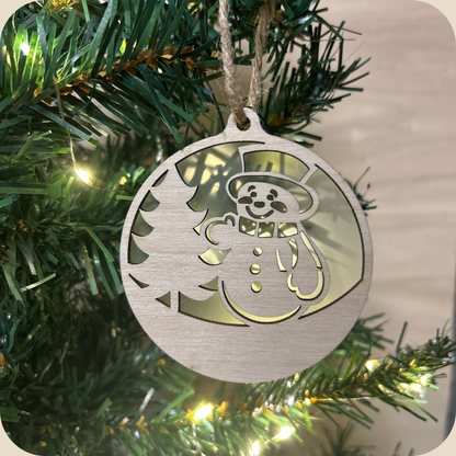 Boule de Noël Givrés G1