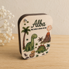 Boîte à dents personnalisée en bois - Cadeau enfant