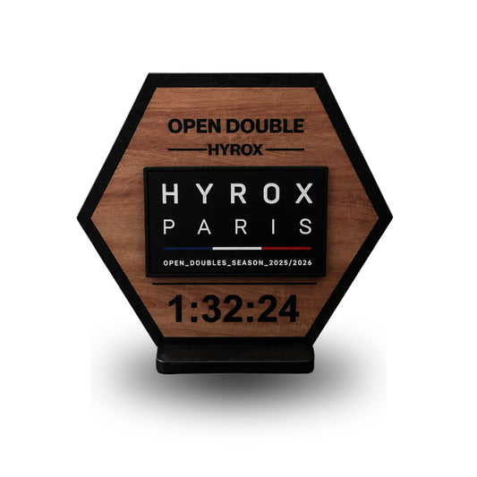 Support Patch HYROX Personnalisé – Fait main en France